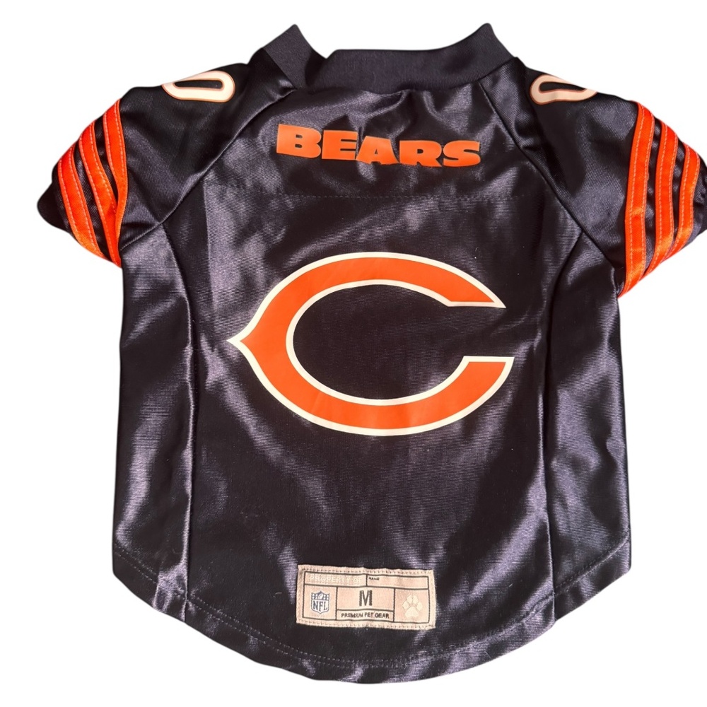 Pet Chicago Bears Jersey Medium